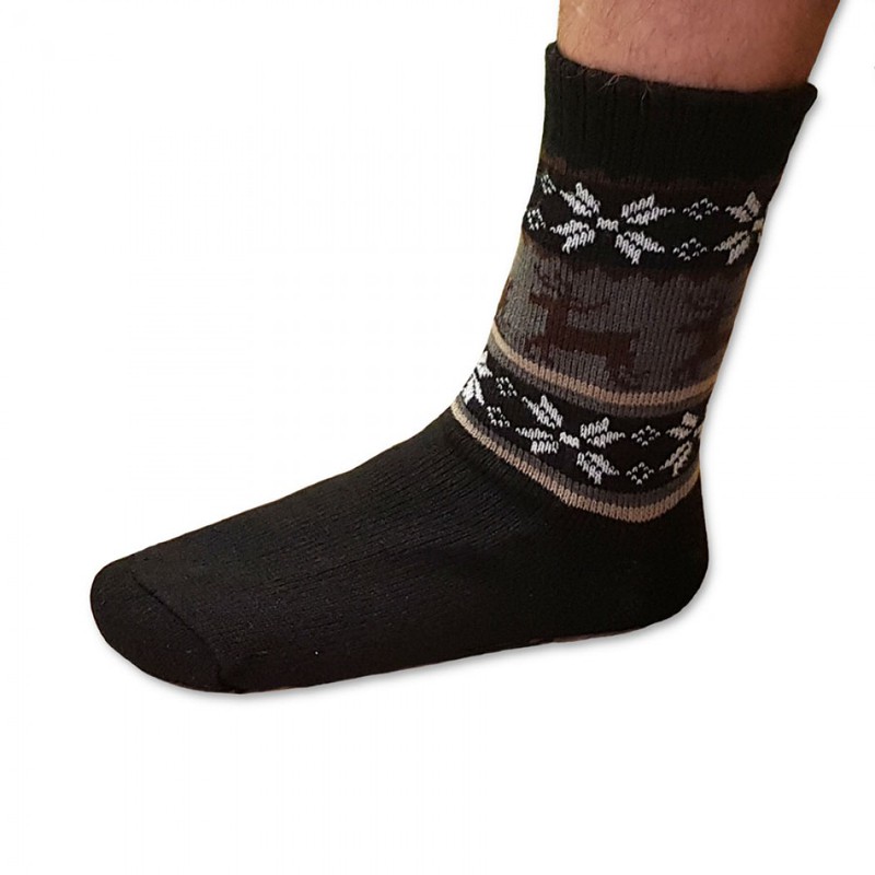PÉČE O ZDRAVÍ - Spací ponožky pánské černé