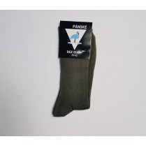 Zdravotní ponožky pánské zelené