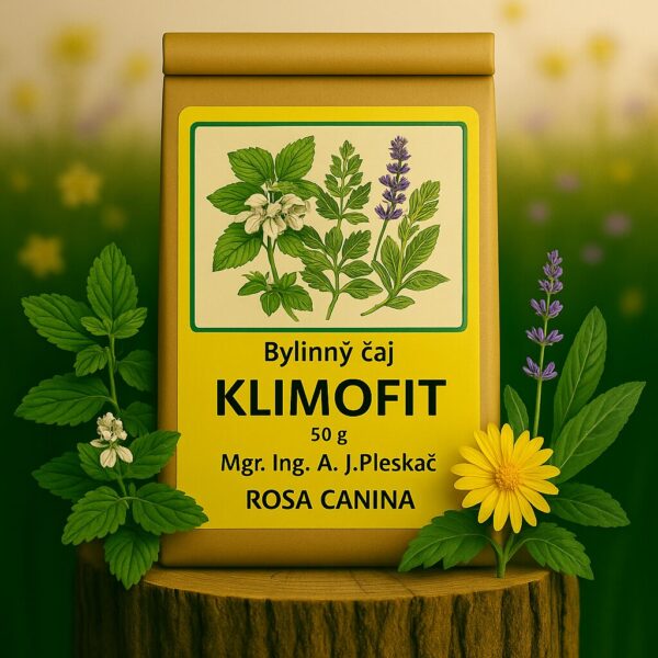 Bylinný Čaj Klimofit – Pro Ženskou Rovnováhu a Klid v Přechodu (50 g)