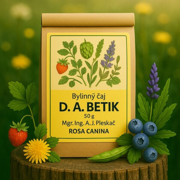 Bylinný Čaj D. A. Betik – Rovnováha Látkové Výměny (50 g)