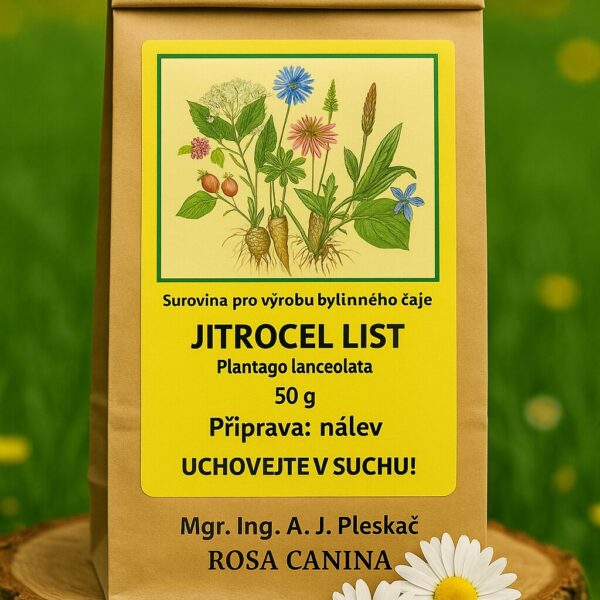 Jitrocel List 50 g - Plantago Lanceolata