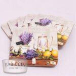 Podložka korková LEVANDULE KONVIČKA sada 6ks