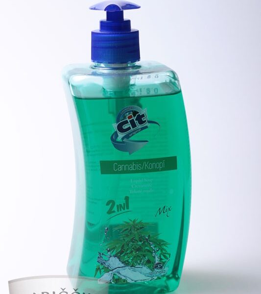 CIT tekuté mýdlo 0,5 l Cannabis - Konopí