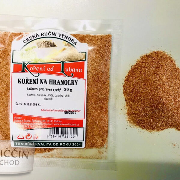 Koření na Hranolky – Pikantní Směs pro Bramborové i Zeleninové Hranolky (50 g)