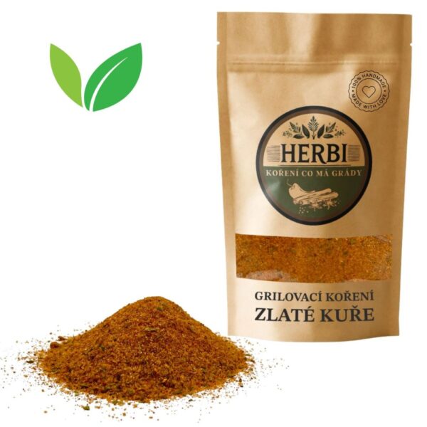 Grilovací Koření Zlaté Kuře – Směs pro Šťavnaté Pečení a Grilování (100 g)