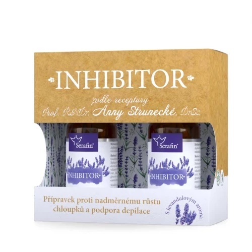 Inhibitor – Proti Nadměrnému Růstu Chloupků (2×100 ml)