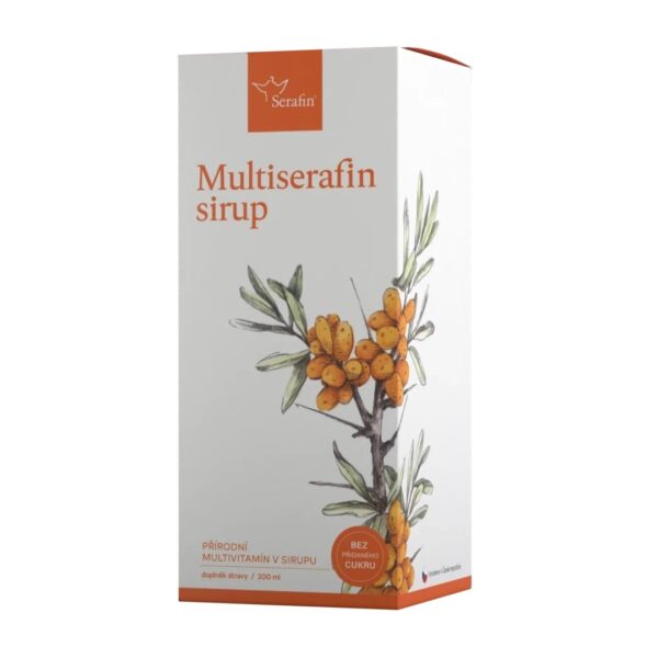 Multiserafin Sirup 200 ml – Vitamínová Síla z Přírody pro Celou Rodinu