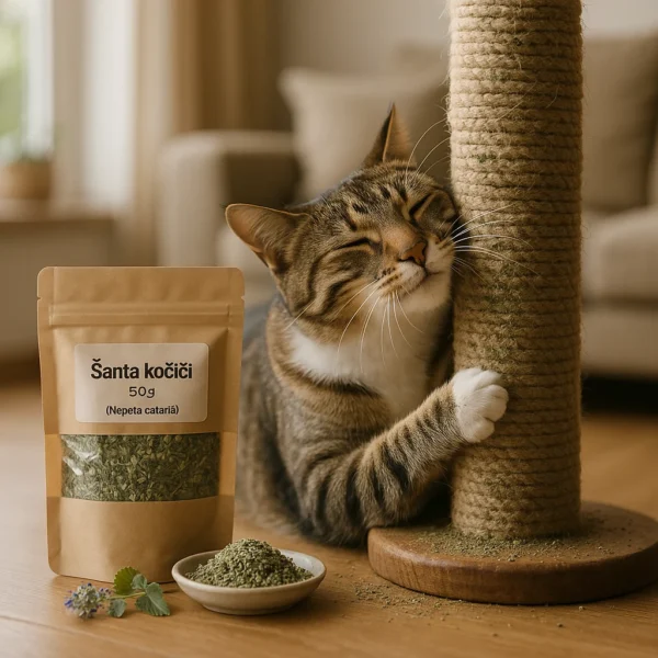 Šanta kočičí – Catnip pro kočky (Nepeta cataria)