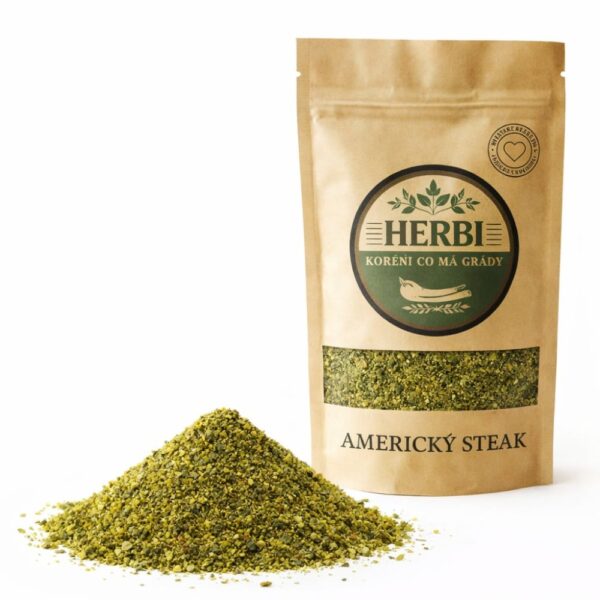 Americký Steak – pikantní pepřová směs na steaky (50 g)